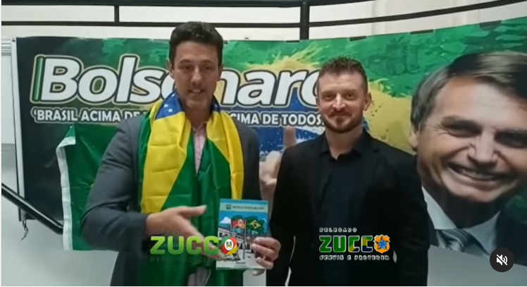 Visita à evento de patriotas em Bento&nbsp;Gonçalves/RS