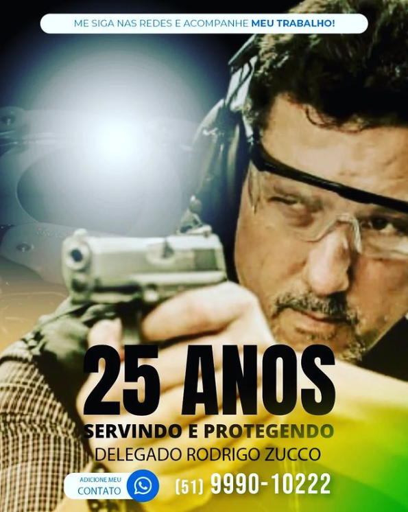 25 anos como Delegado de&nbsp;Polícia